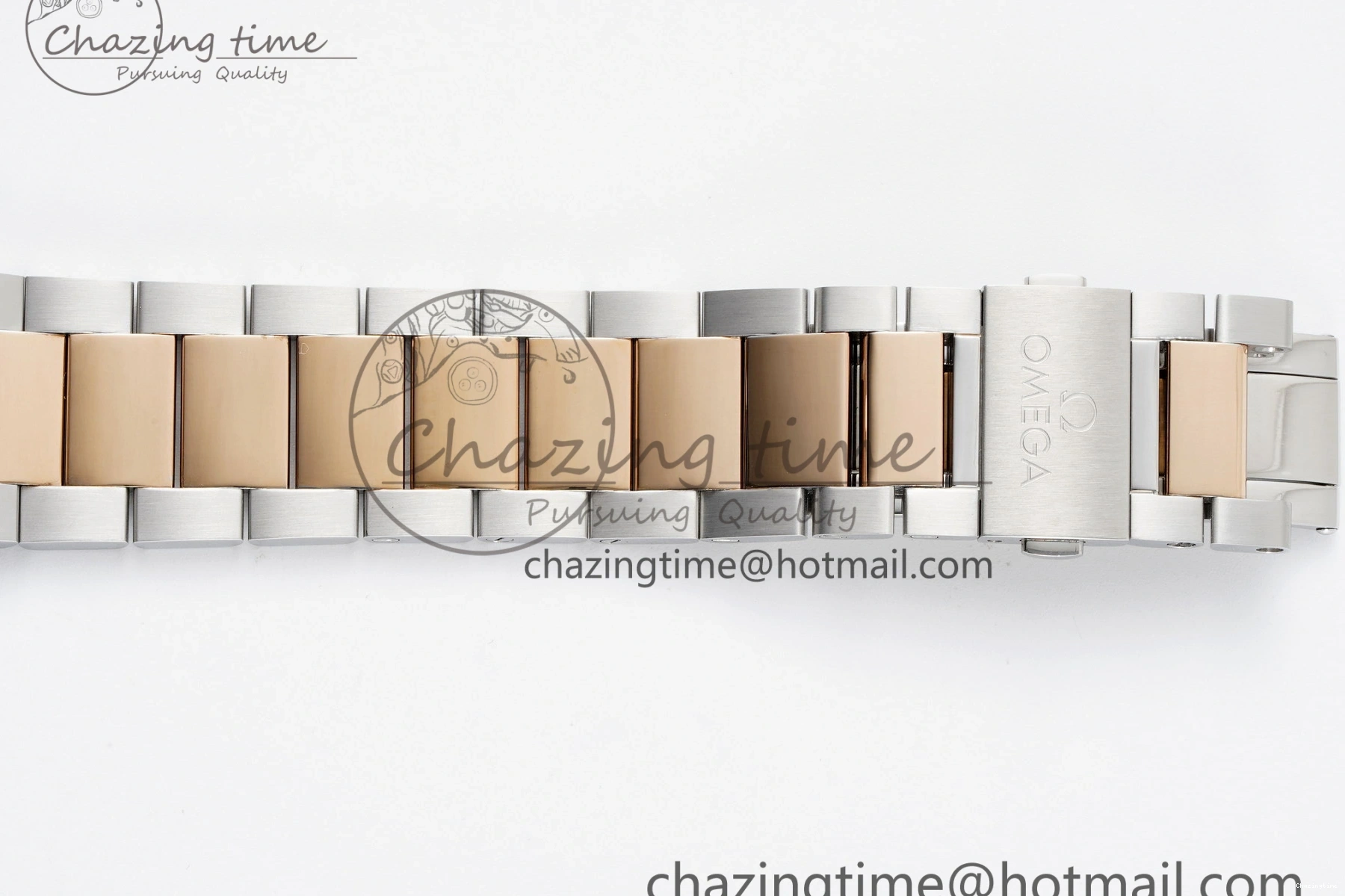 0104 Aqua Terra 150M SS RG JQK 1:1 Best Edition White Dial on SS RG Bracelet A OnTrend 7828